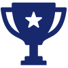 My Rewards Debit Purchase Rewards trophy icon | CCU Florida